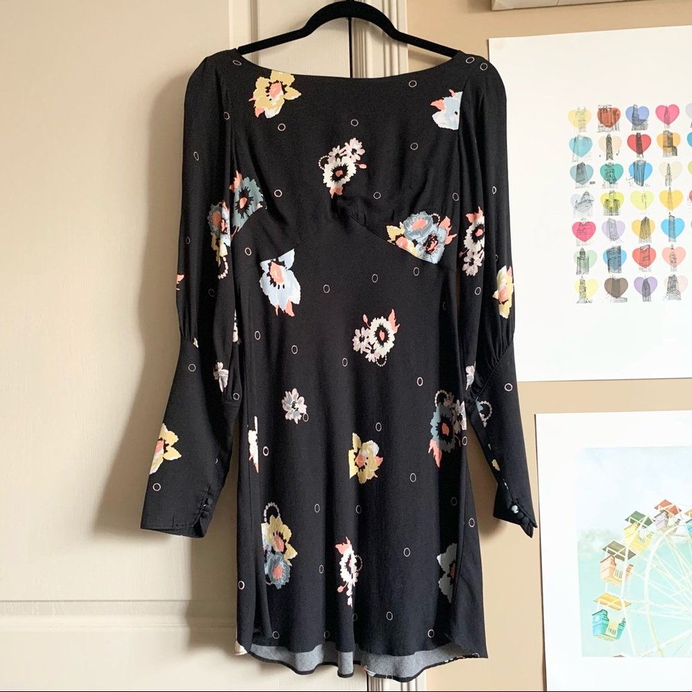 free people | Sunshadow floral mini dress